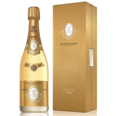 Louis Roederer Cristal Vintage Champagne 2002 Late Release 75cl